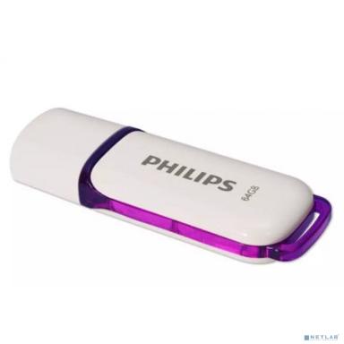 PHILIPS USB Drive 64GB PHILIPS SNOW2.0 64GB, USB 2.0