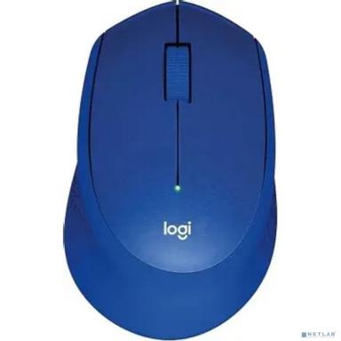 Мышь беспроводная Logitech M331 Silent Plus blue (USB, оптическая светодиодная, 1000dpi, Wireless) (910-004915)