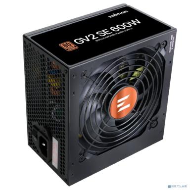 Zalman <GV2SE>  ZM600-GV2SE <600W, ATX12V v2.52, APFC, 12cm Fan, 80+ Bronze, Ret>