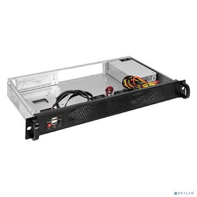 Exegate EX298553RUS Серверный корпус ExeGate Pro 1U250-11 <RM 19", высота 1U, глубина 250, БП 1U-F300S, 2*USB>