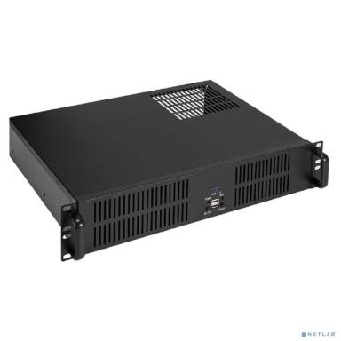 Exegate EX298282RUS Серверный корпус ExeGate Pro 2U350-33 <RM 19", высота 2U, глубина 350, БП 1200ADS, 2*USB+1* USB3.0>