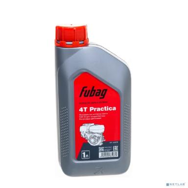 Fubag 4T Practica, Масло моторное минеральное для четырехтактных бензиновых двигателей 1 литр Fubag 4Т Practica (SAE 30) {отгрузка кратно 12 шт} [838266]