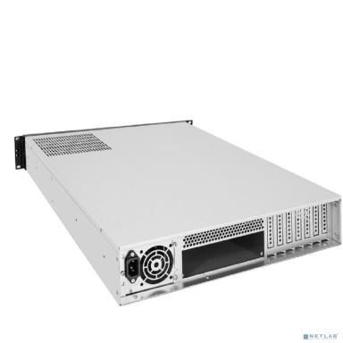 Exegate EX298457RUS Серверный корпус ExeGate Pro 2U550-04 <RM 19", высота 2U, глубина 550, БП 2U-1000ADS, 2*USB>