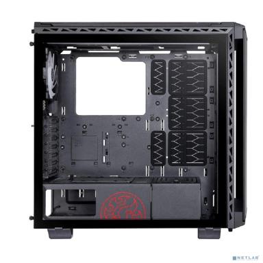 XPG BATTLECRUISER BLACK (BATTLECRUISER-BKCWW) (Midi-Tower, черный, TG*4, 120mm ARGB fan*4)