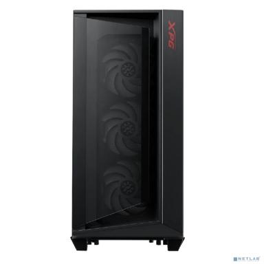 XPG CRUISER BLACK (CRUISERST-BKCWW) (Midi-Tower, черный, TG, 120mm ARGB fan*3)