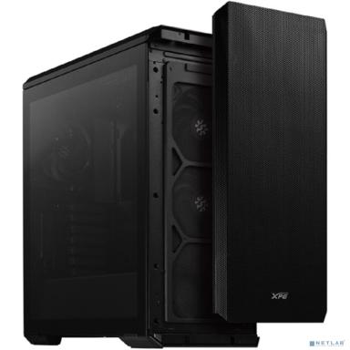 XPG DEFENDER BLACK (DEFENDER-BKCWW) (Midi-Tower, черный, TG, 120mm fan*3)