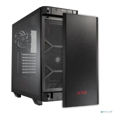 XPG INVADER BLACK (INVADER-BKCWW) (Midi-Tower, черный, TG, 120mm fan*2)