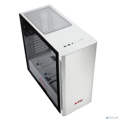 XPG INVADER WHITE (INVADER-WHCWW) (Midi-Tower, белый, TG, 120mm fan*2)