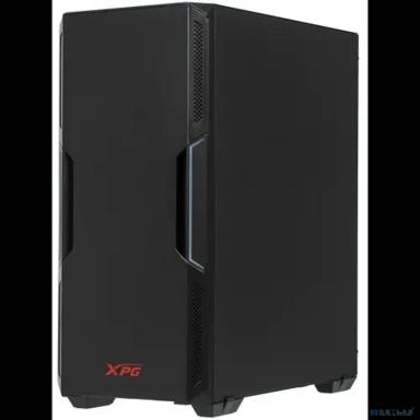 XPG STARKER BLACK (STARKER-BKCWW) (Midi-Tower, черный, TG, 120mm ARGB fan + 120mm fan)