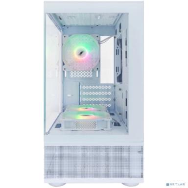 1STPLAYER MIKU Mi2-A ARGB White / mATX / 3x120mm ARGB fans / Mi2-A-WH-2FC7R-W-1FC7-W