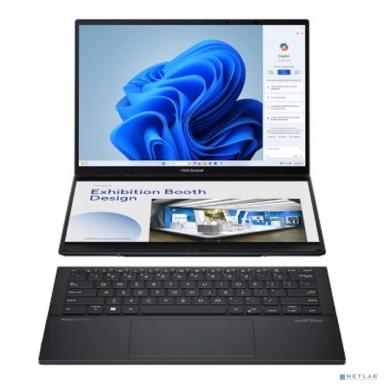 ASUS Zenbook Duo OLED UX8406MA-QL182W [90NB12U1-M00RA0] Inkwell Gray 14" {OLED FHD Ultra 7 155H/32Gb/1Tb SSD/VGA int/W11}