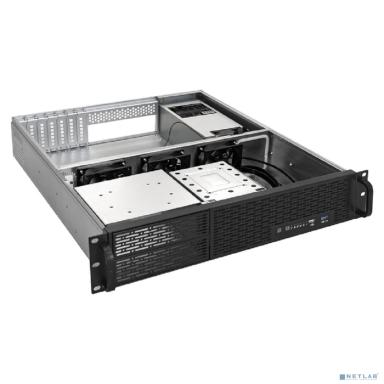 Exegate EX298459RUS Серверный корпус ExeGate Pro 2U550-06/2U2088 <RM 19", высота 2U, глубина 550, БП 2U-1080ADS, USB+USB3.0>