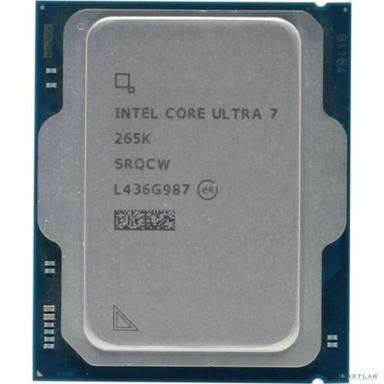 Центральный Процессор Intel Core Ultra 7 265K OEM (Arrow Lake, C20(12EC/8PC)/T20, 3,3/5,5GHz, GPU Intel Graphics, L2 36Mb, Cache 30Mb, TDP 125/250W, S1851)