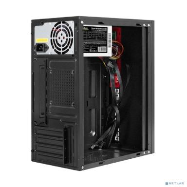 Exegate EX298161RUS Корпус Minitower ExeGate BAA-403-AAA400 (mATX, БП AAA400 с вент. 8см, 2*USB, HD Audio, черный)