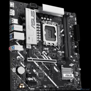 Материнская плата ASUS PRIME B860M-K, LGA1851 B860 2xDDR5 4xSATA 2xM.2 HDMI DP USB-C mATX