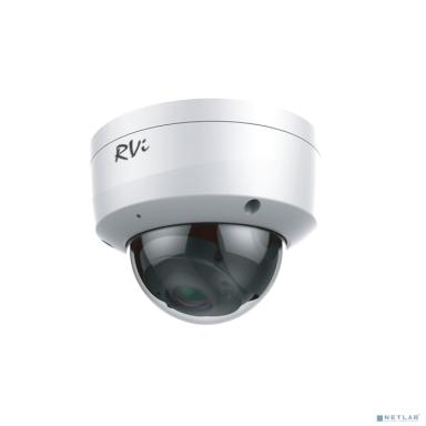 RVi RVi-1NCD4054 (2.8) white Уличная купольная IP-видеокамера Тип корпуса: Купольная; Тип матрицы: 1/2.8” КМОП; Тип объектива: Фиксированный; Фокусное расстояние: 2,8 мм ; Максимальное разрешение, час