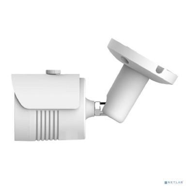 RUBETEK RVX-4314p-2.8 Цилиндрическая, 4МП 1/3", фикс. объектив 2.8 мм, DWDR, микрофон, слот microSD, IP67, POE 802.3af, металл