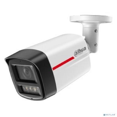 DAHUA DH-IPC-HFW1239SP-A-LED-0360B-S5 Уличная цилиндрическая IP-видеокамера FullColor 2Мп, 1/2.8” CMOS, объектив 6мм, микрофон, LED 30м, IP67, металл