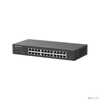 Mercusys MS124GS Коммутатор с 24 гигабитными портами для размещения на столе или в стойке 