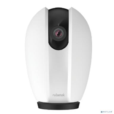 RUBETEK RV-3421/Wh Видеокамера поворотная Full HD (цв. белый), 2 Мп, 1/2.9'' CMOS, объектив 3.6 мм, ONVIF/WebRTC/RTSP, слот microSD, Wi-Fi 2.4/5 ГГц, IP20, пластик