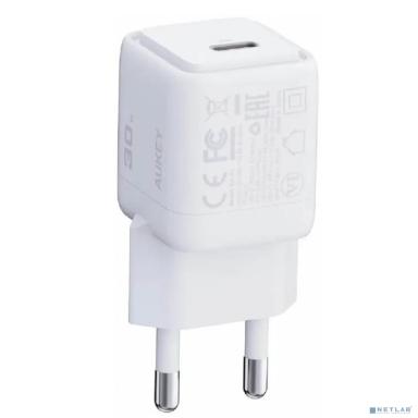 Aukey сетевое зарядное устройство Comet Mini 30W White (AWC-PA-C1W)