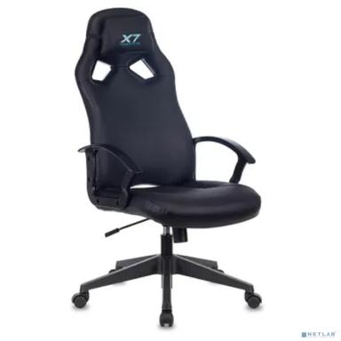 Кресло игровое A4Tech X7 GG-1000B черный эко.кожа крестов. пластик (1488255)