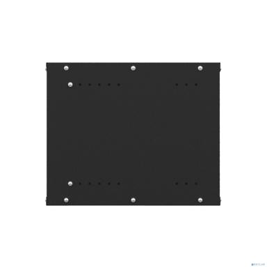 NTSS Шкаф настенный телекоммуникационный NTSS LIME 18U 550х450х900мм, 2 профиля 19, дверь стеклянная, боковые стенки несъемные, разобранный, черный RAL 9005 NTSS-WL18U5545GS-BL