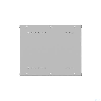 NTSS Шкаф настенный телекоммуникационный NTSS LIME 6U 550х600х370мм, 2 профиля 19, дверь стеклянная, боковые стенки несъемные, разобранный, серый RAL 7035 NTSS-WL6U5560GS