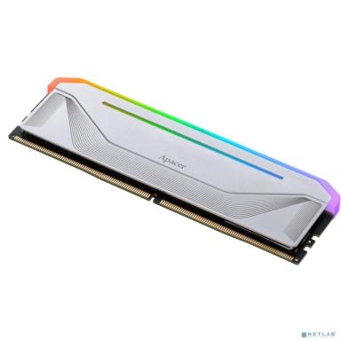 Оперативная память Apacer  DDR5  16GB  6000MHz DIMM NOX RGB White Gaming Memory CL38 1.35V (Retail) 2048*8  Heat Sink (Retail) 3 years (AH5U16G60C622NWAA-1)