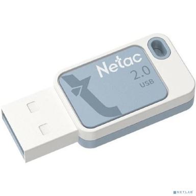Netac USB Drive 4GB UA31 <NT03UA31N-004G-20BL>, USB2.0, голубая
