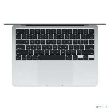 Apple MacBook Air 13-inch 2025 [MW0X3B/A] (КЛАВ.РУС.ГРАВ.) Silver 13.6" Liquid Retina {(2560x1600) M4 10C CPU 10C GPU/16GB/512GB SSD/рекоменд.переходник 11007065}