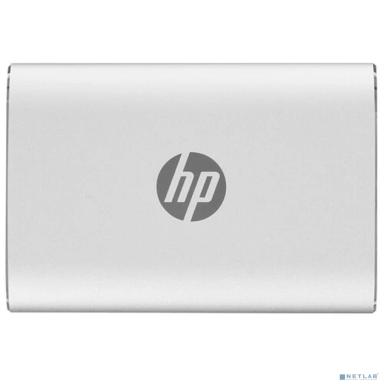 HP Portable SSD 250GB External P500 Series Silver <7PD51AA#ABB> (USB 3.2 Gen2 Type-C, up to 370/200Mbs, 100TBW, 79х54х10, 45g)