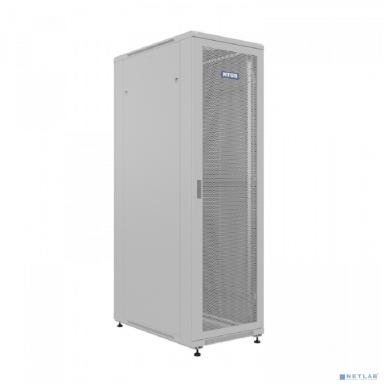 NTSS Шкаф напольный универсальный серверный NTSS R 42U 800х1000мм, 4 профиля 19, двери перфорированная и сплошная металл, боковые стенки съемные, регулируемые опоры, разобранный, серый RAL 7035 NTSS-R