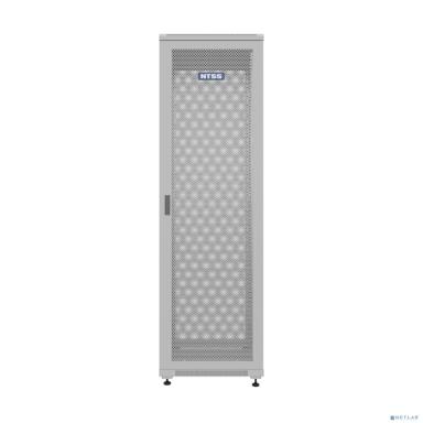 NTSS Шкаф напольный универсальный серверный NTSS R 32U 600х600мм, 4 профиля 19, двери перфорированная и перфорированная, боковые стенки съемные, регулируемые опоры, разобранный, серый RAL 7035 NTSS-R3