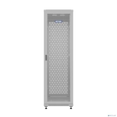 NTSS Шкаф напольный универсальный серверный NTSS R 32U 600х800мм, 4 профиля 19, двери перфорированная и перфорированная, боковые стенки съемные, регулируемые опоры, разобранный, серый RAL 7035 NTSS-R3