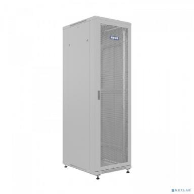 NTSS Шкаф напольный универсальный серверный NTSS R 42U 600х800мм, 4 профиля 19, двери перфорированная и перфорированная, боковые стенки съемные, регулируемые опоры, разобранный, серый RAL 7035 NTSS-R4