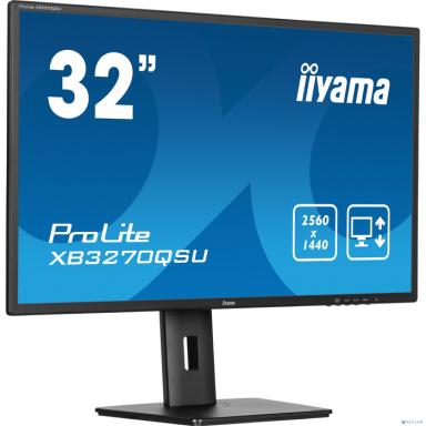 LCD IIYAMA 31.5" XB3270QSU-B1 {IPS 2560x1440 60Hz 3ms 178/178 250cd 1200:1 10bit(8bit+FRC) 2xHDMI1.4 DisplayPort1.4 3xUSB3.2 2x2W HAS VESA}