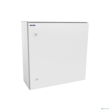 NTSS Шкаф настенный климатический NTSS WT 6U (ШхВхГ) 600x400x500 мм, 4 профиля 19, с обогревом 100W, IP55, серый RAL 7035 NTSS-WT6U6050H100IP55