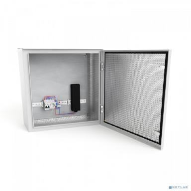 NTSS Шкаф настенный климатический NTSS WT 18U (ШхВхГ) 600x970x350 мм, 4 профиля 19, с обогревом 150W, IP55, серый RAL 7035 NTSS-WT18U6035H150IP55