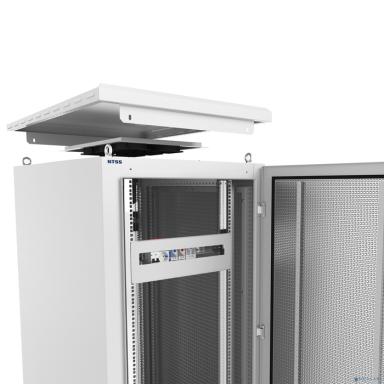 NTSS Шкаф напольный климатический NTSS RT 18U (ШхВхГ) 600x1170x600 мм, 4 профиля 19, с обогревом 250W и вентиляцией, IP55, серый RAL 7035 NTSS-RT18U6060H250VIP55