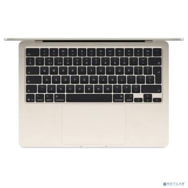 Apple MacBook Air 13-inch 2025 [MW0Y3HN/A] (КЛАВ.РУС.ГРАВ.) Starlight 13.6" Liquid Retina {(2560x1600) M4 10C CPU 8C GPU/16GB/256GB SSD/рекоменд.переходник 11007065} (A3240)