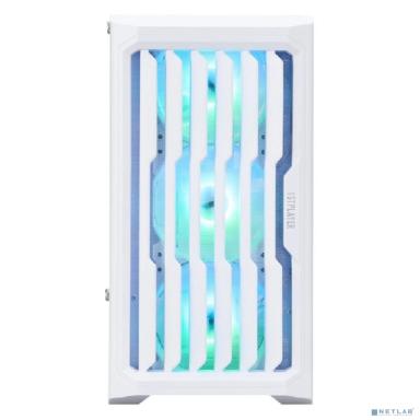 1STPLAYER BULLET HUNTER H2 ARGB White / mATX / 4x120mm ARGB fans / H2-WH-4F7-W