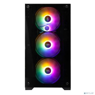 1STPLAYER FIREBASE X2-M / mATX / 4x120mm FRGB fans / X2-M-BK-4F1