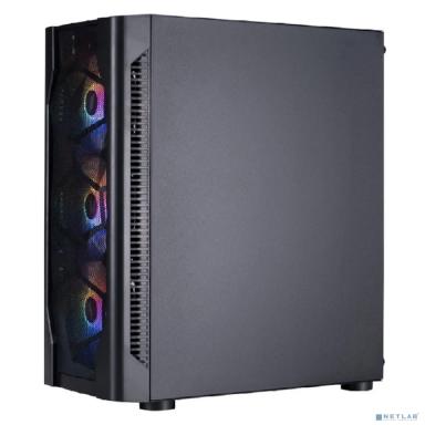 1STPLAYER DK D4 Black / ATX / 4x120mm FRGB fans / D4-BK-4F1
