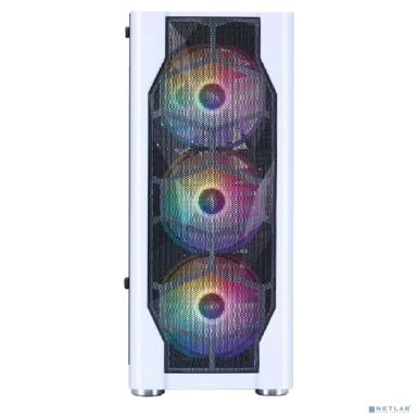 1STPLAYER DK D4 White / ATX / 4x120mm FRGB fans / D4-WH-4F1