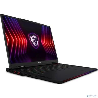 MSI Raider A18 HX A9WJG-216RU [9S7-182L72-216] Black 18" {UHD+ Ryzen 9 9955HX3D/64Gb/ SSD2Tb /RTX5090 24Gb/Windows 11}