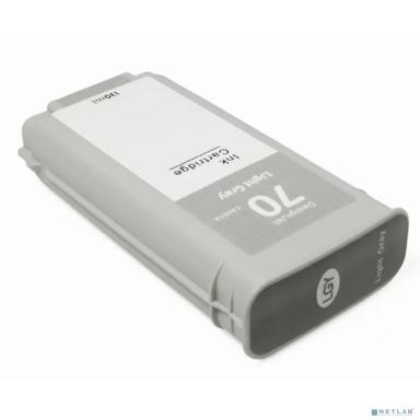 Струйный картридж NVP 70 (NV-C9451A) Light Gray для HP DesignJet Z2100/Z3100/Z3200/Z5200/Z5400 (130 мл) совместимый