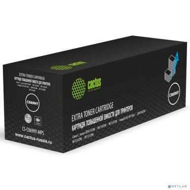 Картридж лазерный Cactus CS-C069HY-MPS 069HY желтый (9000стр.) для Canon I_sensys LBP673CDW/MF754CDW/MF752CDW/imageCLASS MF756Cx/LBP674CDW/MF753CDW/MF751CDW