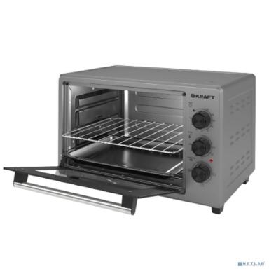 KRAFT KF-MO 270 FGR Мини-печь, 27 л, серый