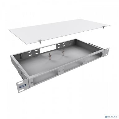 NTSS Кросс NTSS оптический 19'' укомплектованный 1U, 2 порта LC/UPC duplex, 9/125 мкм (планки, сплайс-кассета, пигтейлы, КДЗС, адаптеры) серый RAL 7035 NTSS-RFOB-1U-2-2LC/U-9-SP1.5G1AY